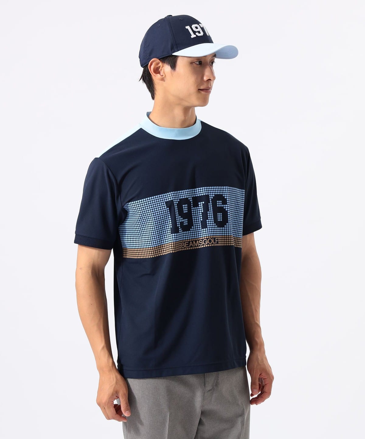 1976 图案小高领衬衫（吸水速干·防紫外线） 24