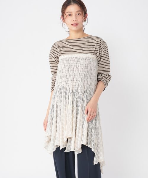 蕾丝抹胸连衣裙 24
