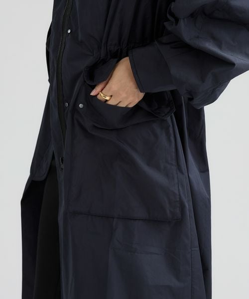 立领长款收腰外套 20