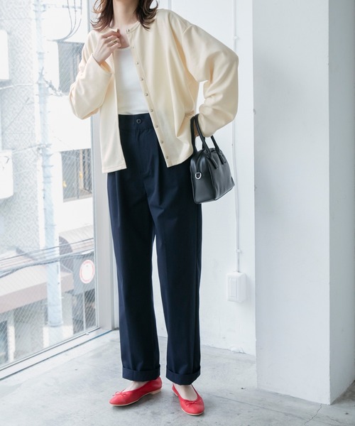 圆环按扣开衫 110