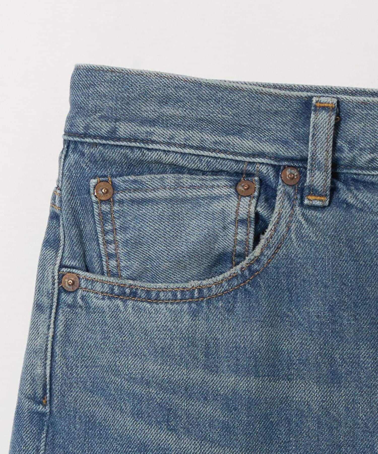 宽版牛仔七分钟 10