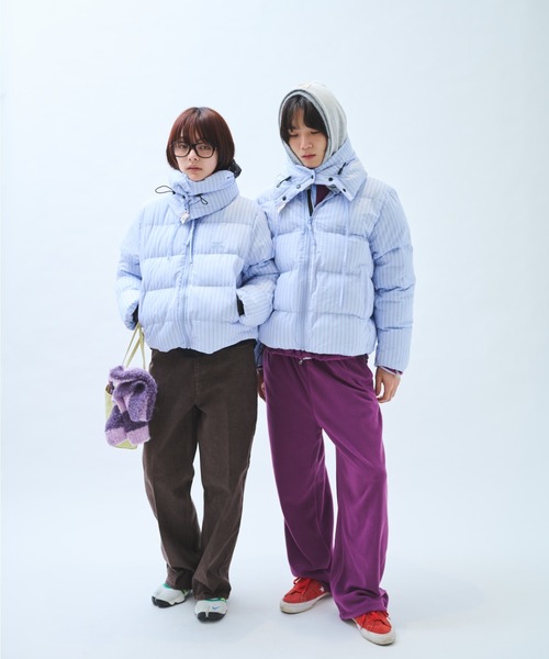 高领围脖可拆卸 羽绒服 67
