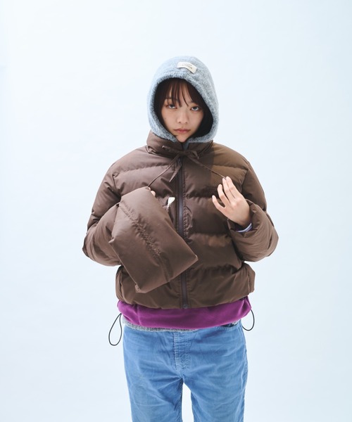 高领围脖可拆卸 羽绒服 20