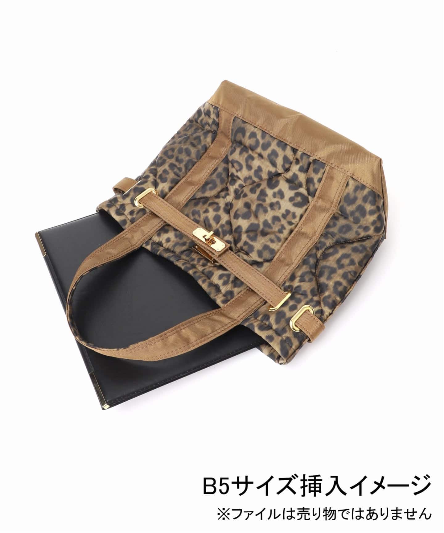 豹纹托特包 手提包 S 8