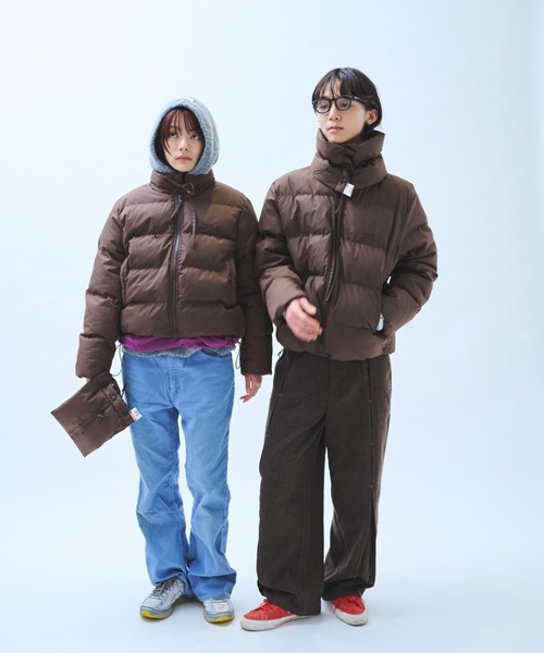 高领围脖可拆卸 羽绒服 14