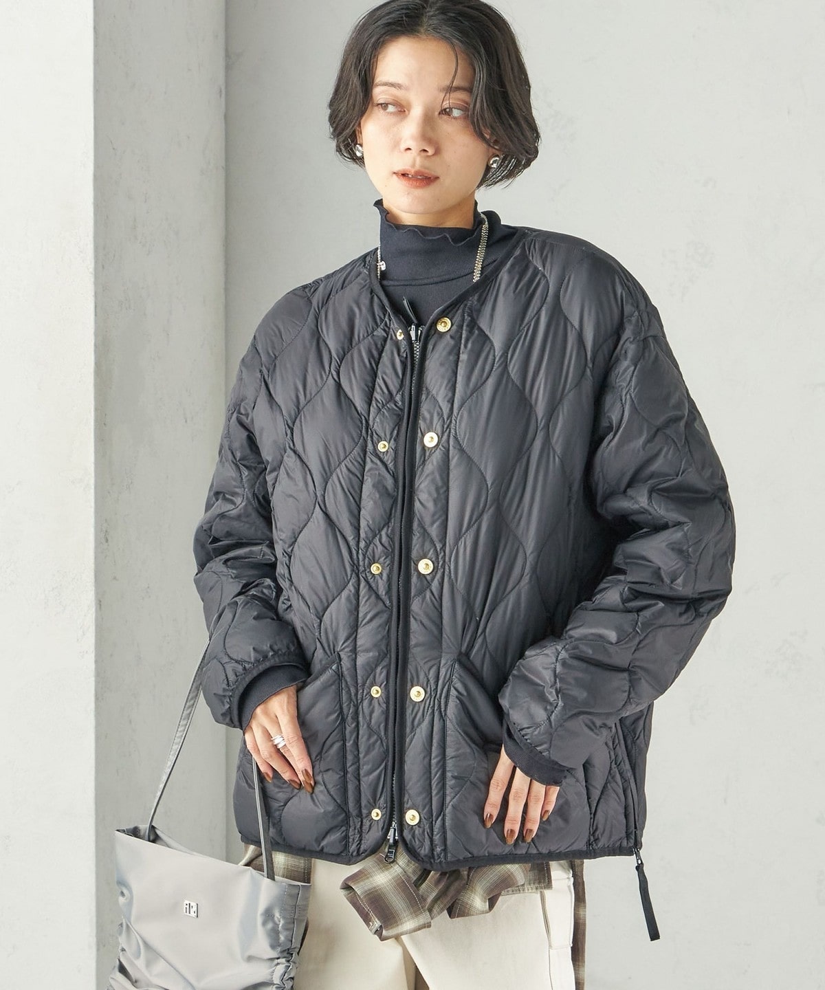可手洗 双面穿 多穿法衍缝羽绒服 32