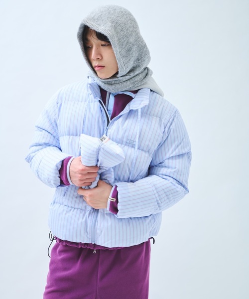 高领围脖可拆卸 羽绒服 60
