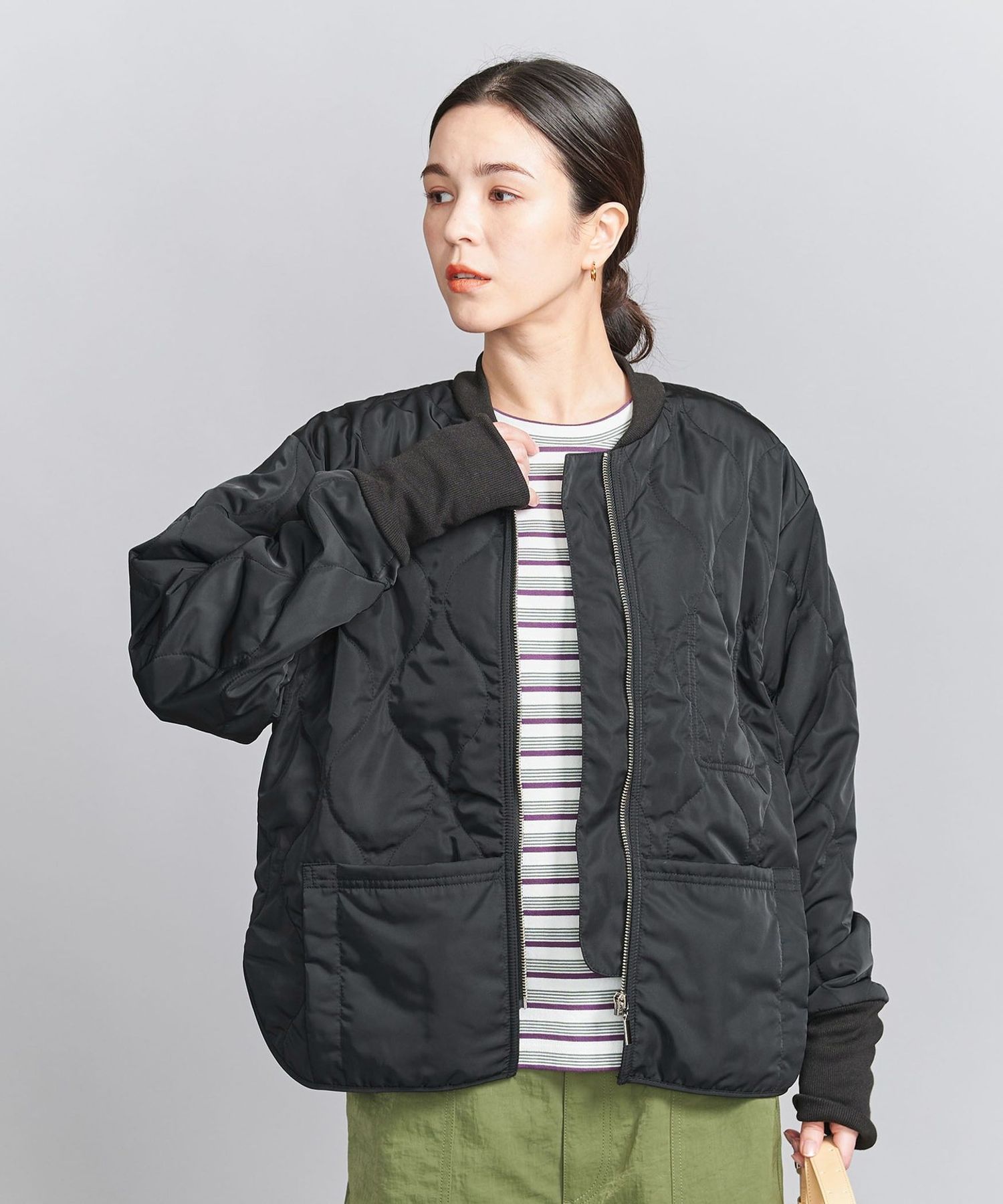衍缝夹克 23