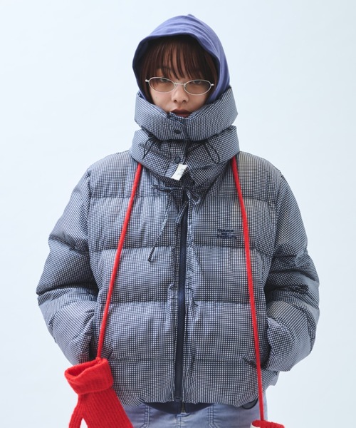 高领围脖可拆卸 羽绒服 3