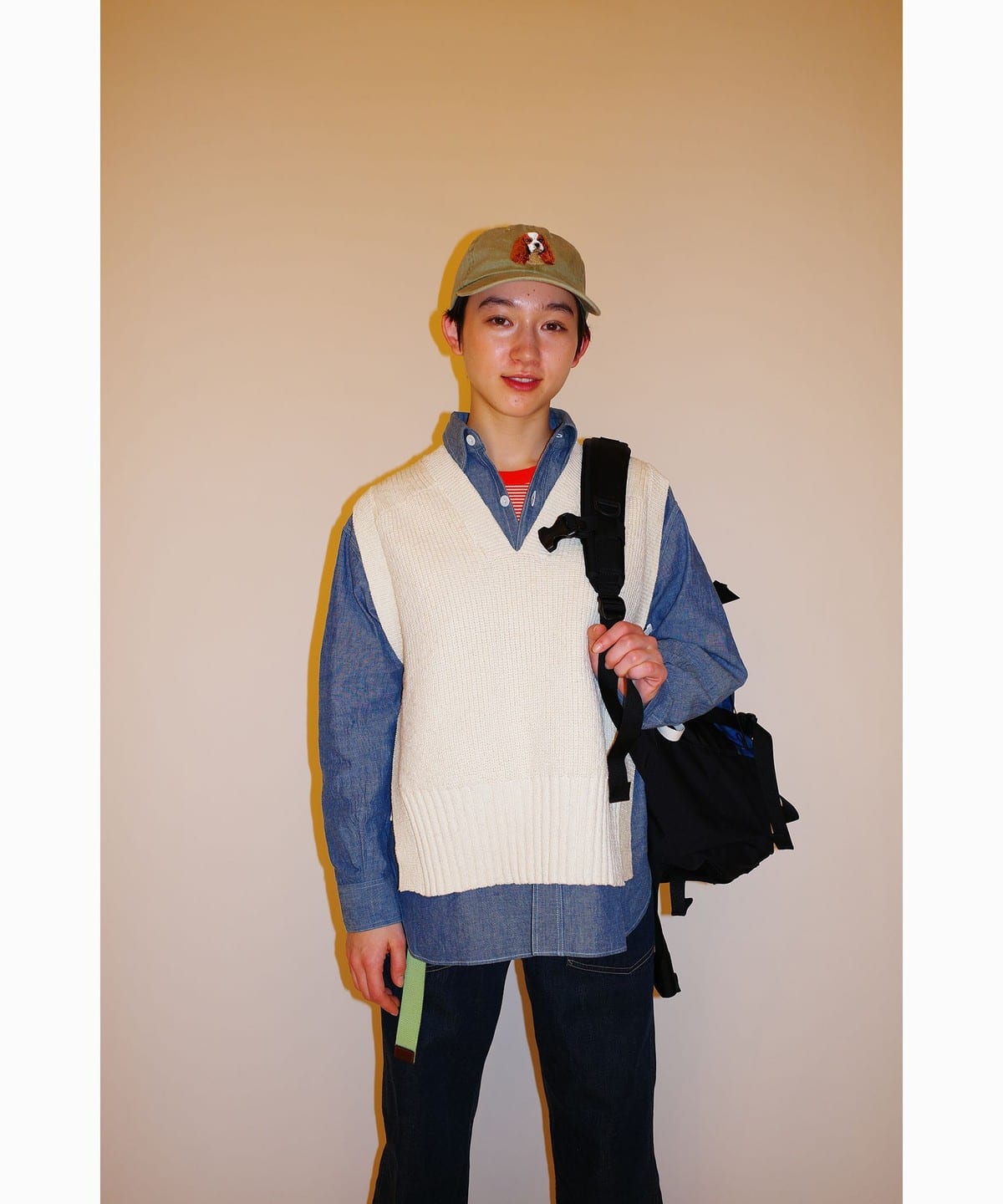 青年布 长袖牛仔衬衫 10