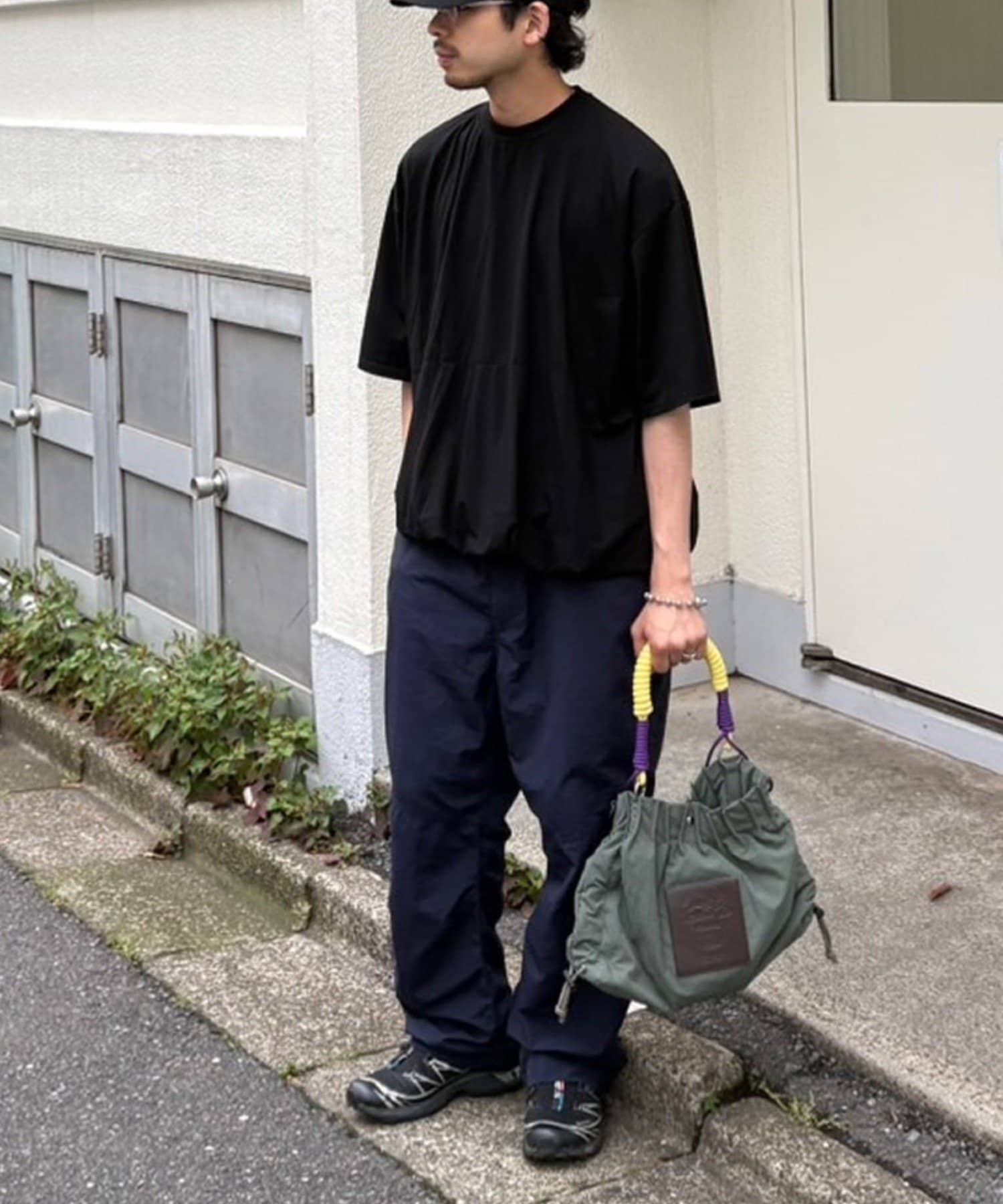 2WAY尼龙褶裥抽褶伞绳包袋 22