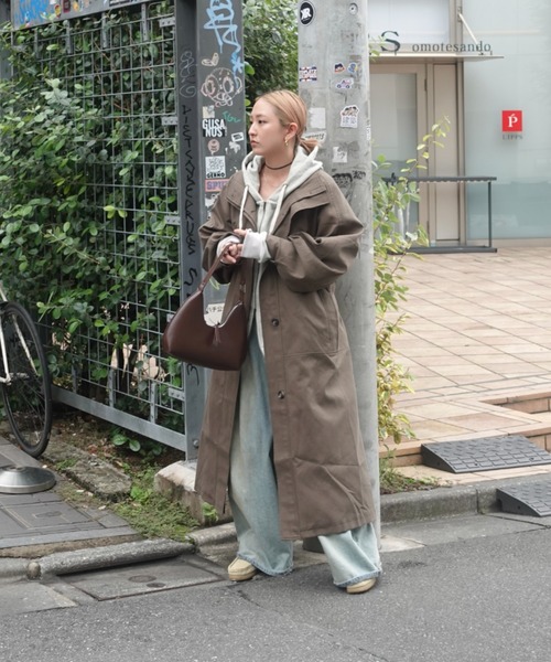 超长款风衣 18
