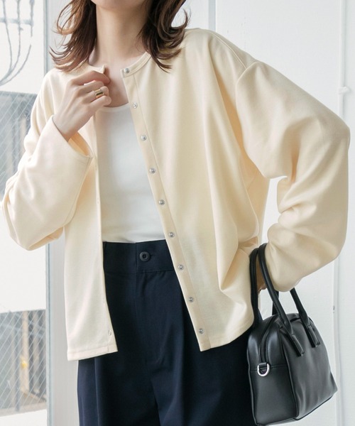 圆环按扣开衫 7