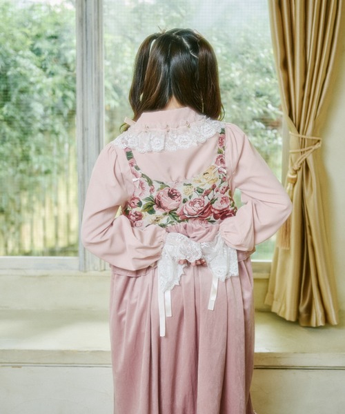 满幅丝带花朵蕾丝衬衫 49
