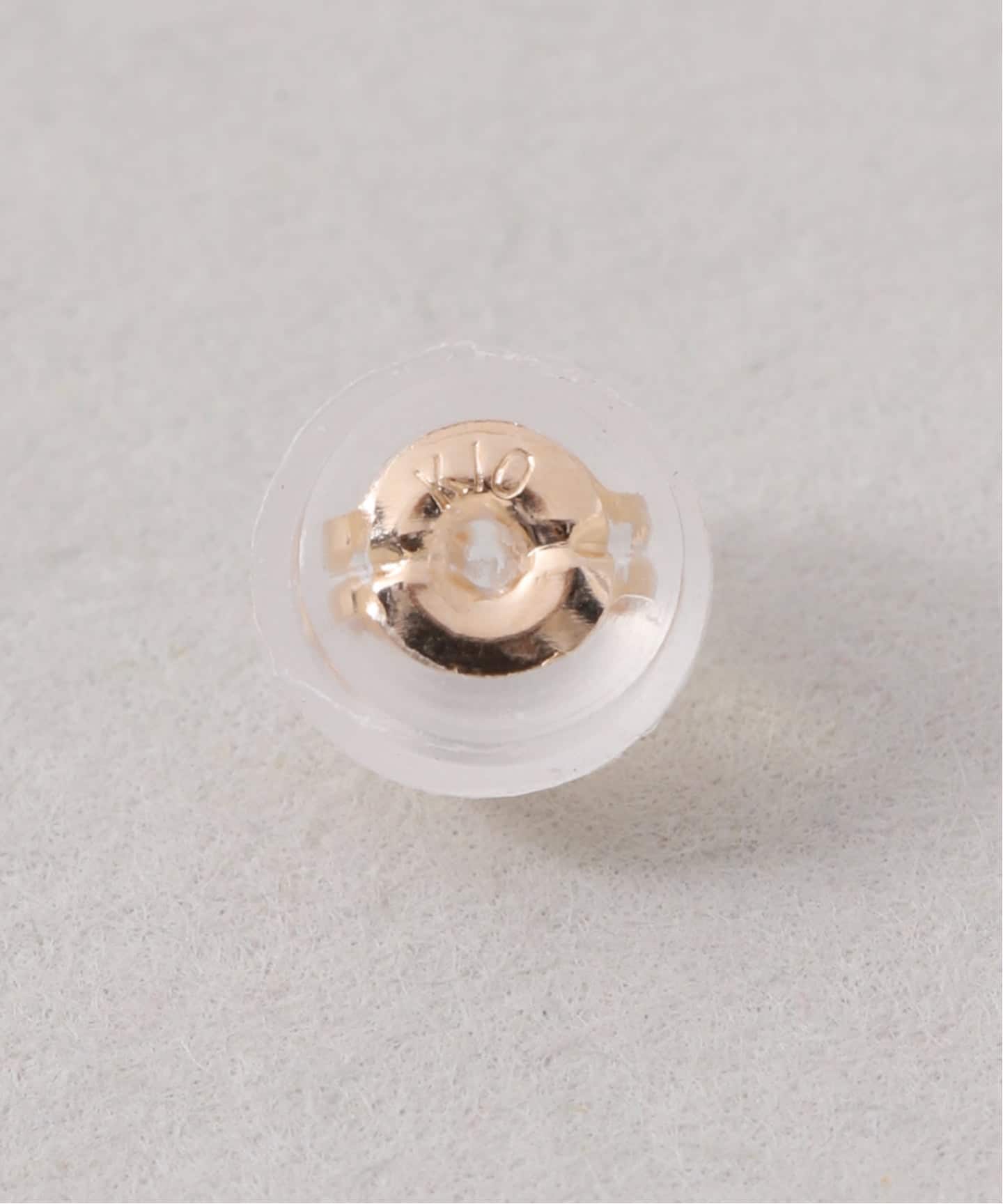 双色双U形耳钉 耳环 K10金*银（双耳款） 15