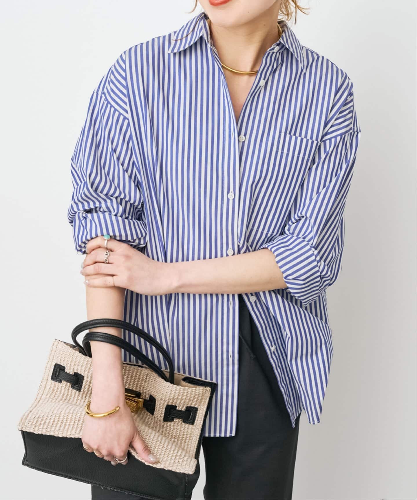50支棉 宽松廓形衬衫 87