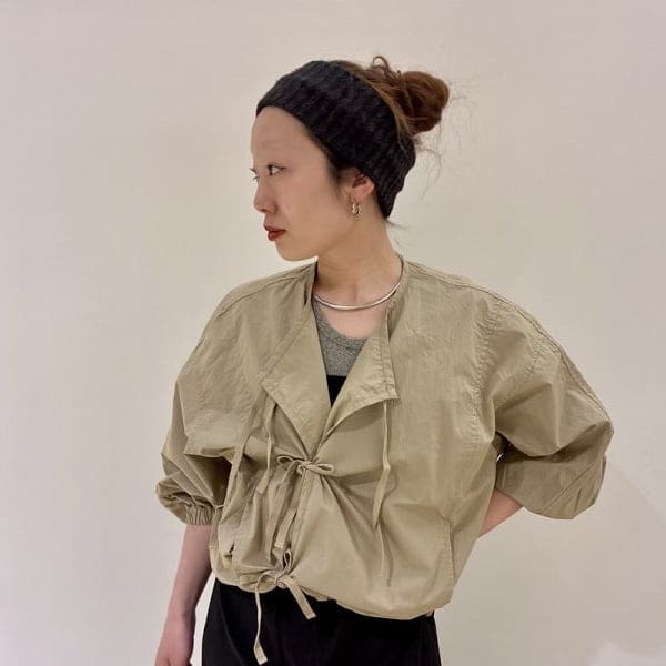 Iris 系带夹克