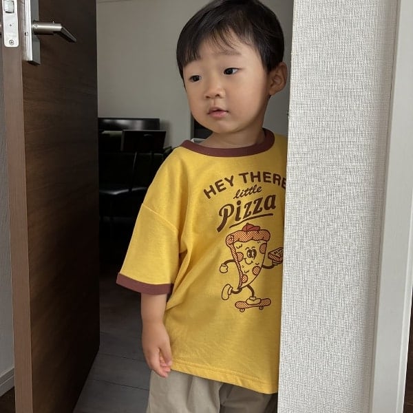 撞色边印花T恤（吸水速干·防紫外线） 2