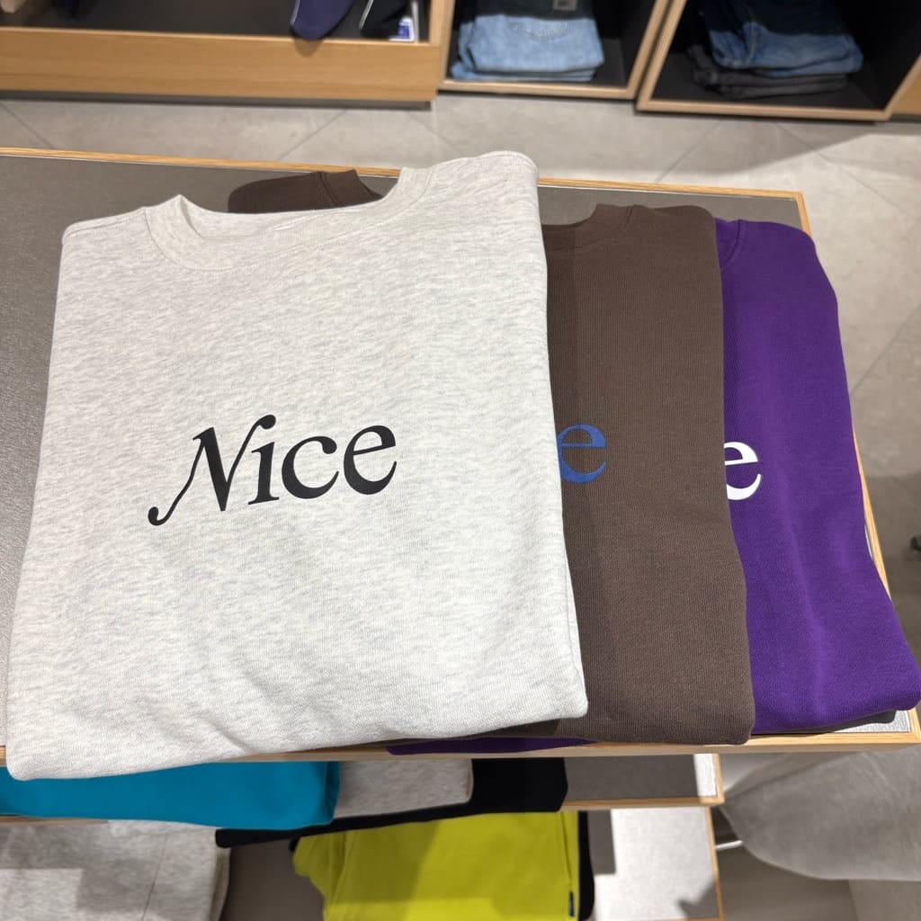 NICE Logo长袖卫衣 2