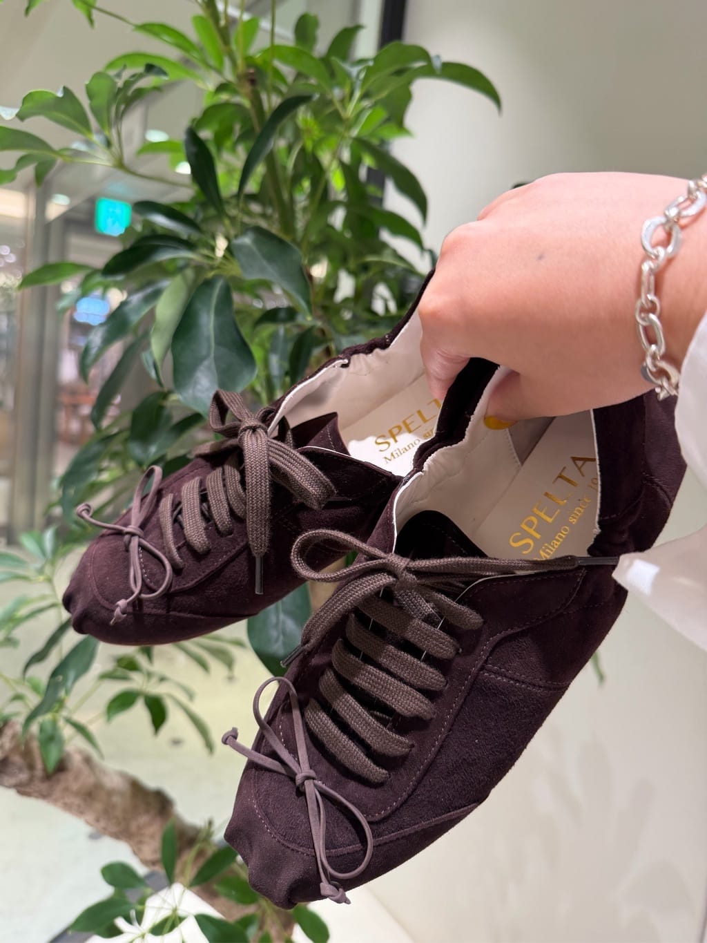 系带芭蕾平底鞋