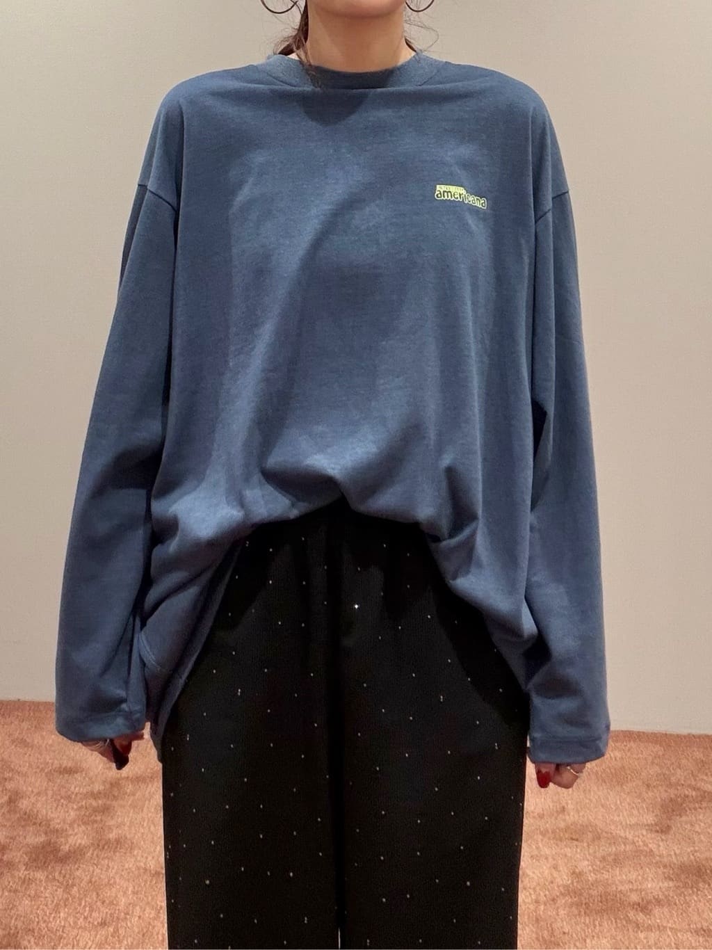 印花长款T恤 4