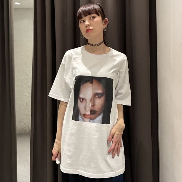 MUSIC × IG / LADY GAGA 图案印花T恤
