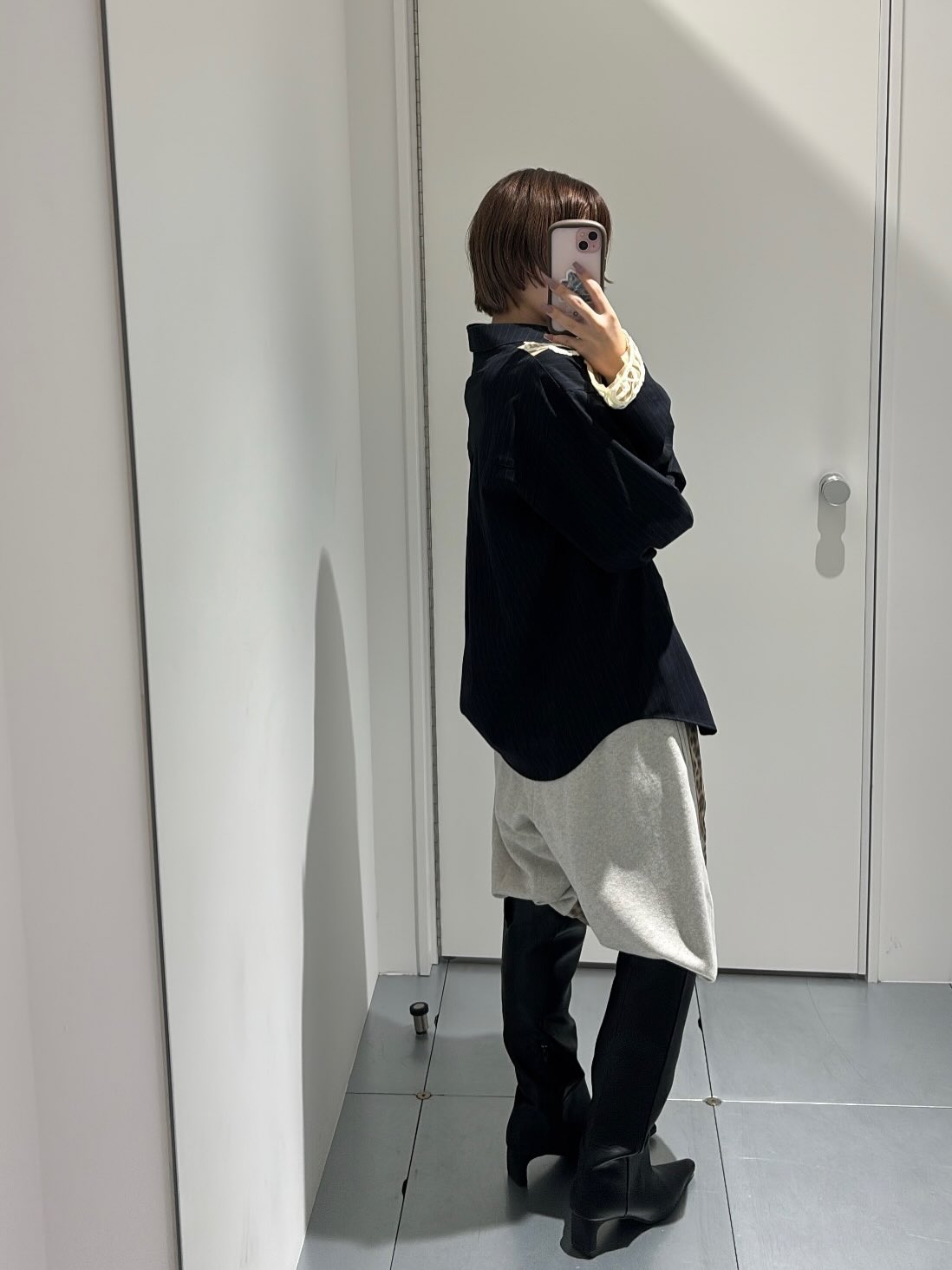 拼接蕾丝衬衣 3