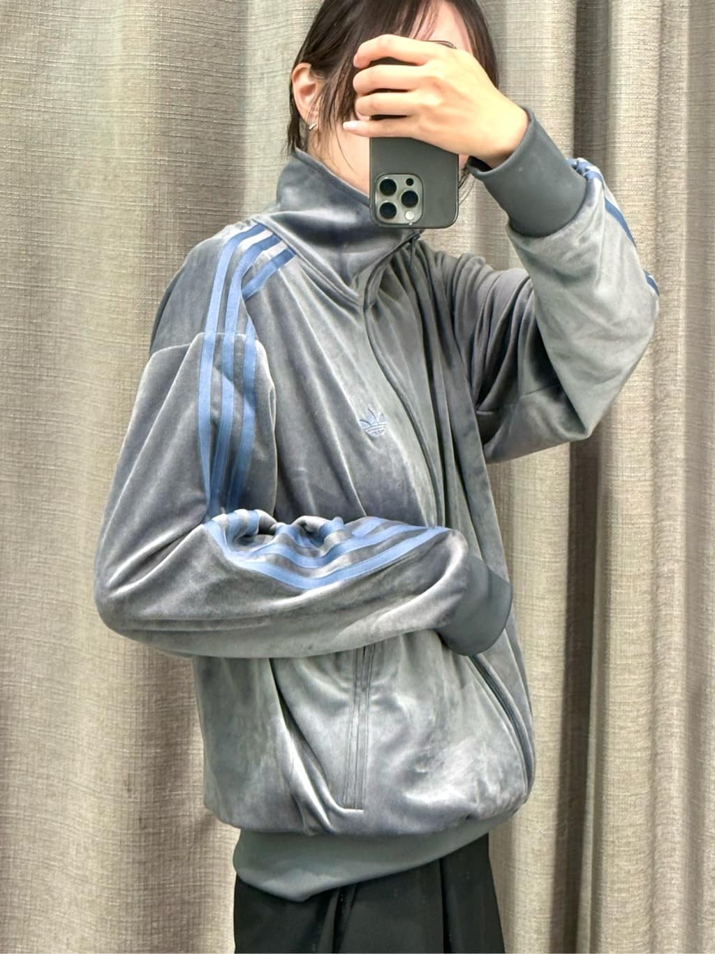 联名 火鸟丝绒运动上衣