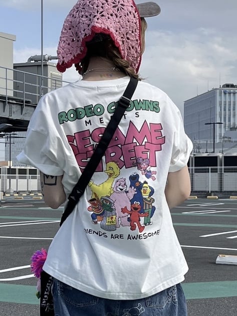 芝麻街联名 印花短袖T恤