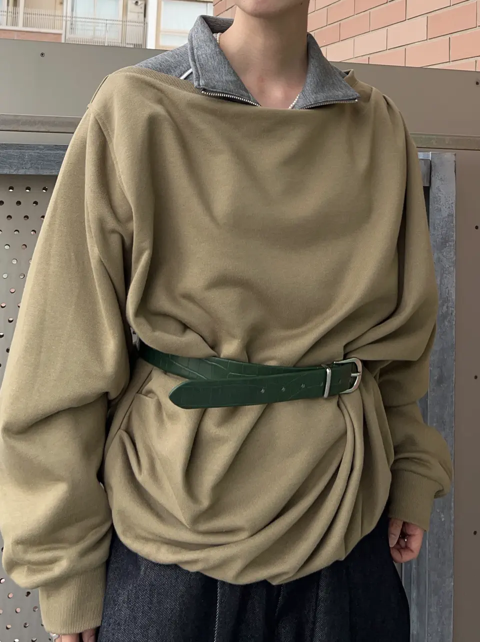 鳄鱼纹腰带