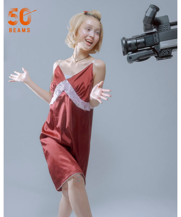 缎面吊带连衣裙 2
