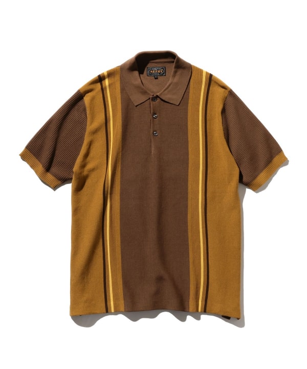 条纹针织Polo衫 2