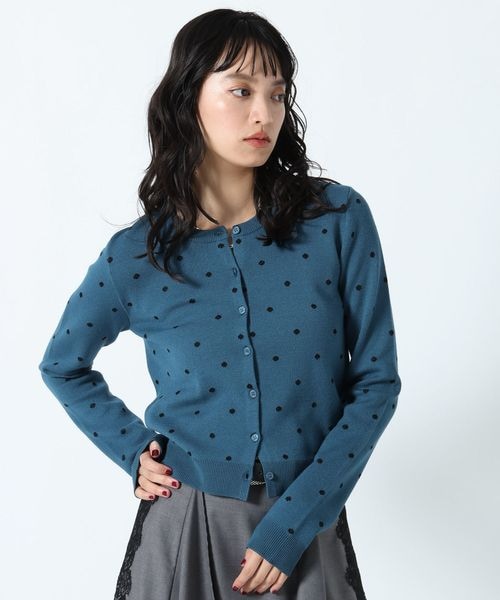 亮丝波点开衫 9